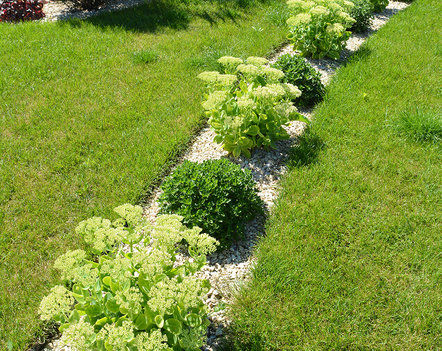 Allée en gravier sur Angers